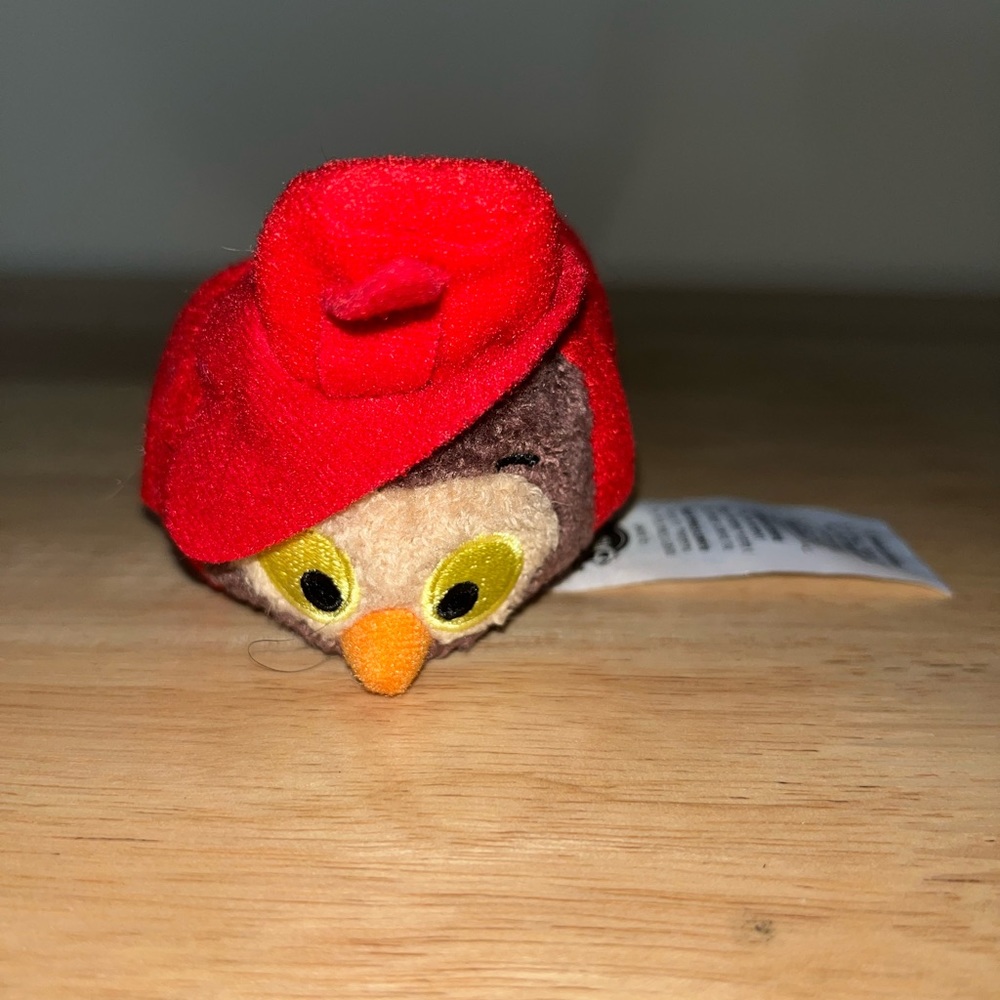DISNEY STORE TSUM TSUM 3.5" MINI SLEEPING BEAUTY OWL COLLECTION USA.